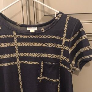 Lularoe Carly dress size XXS , high low